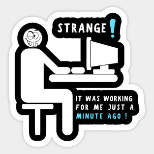 Strange it was working for me just a minute ago Sticker